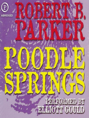 cover image of Poodle Springs
